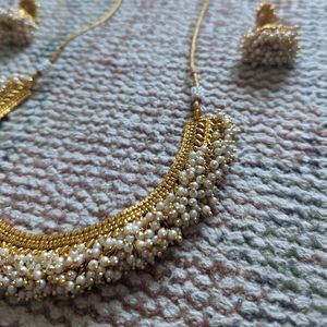 Beaded Necklace & Earring Set